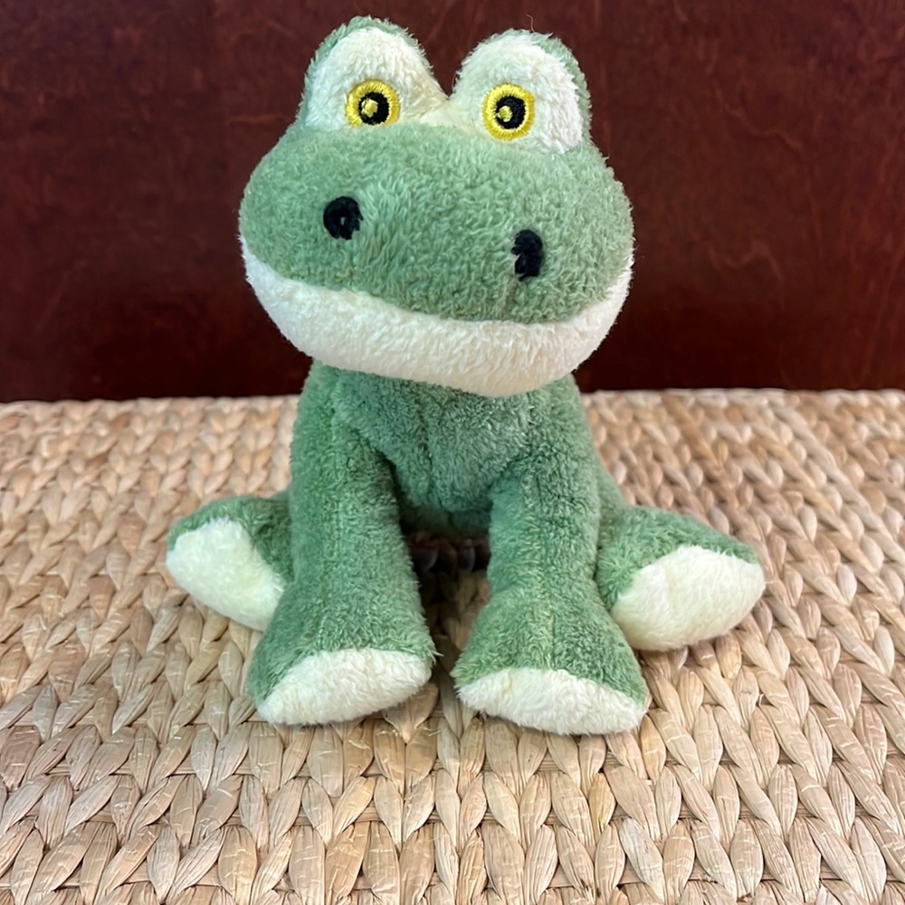 NWOT Stuffed Frog Rattle
